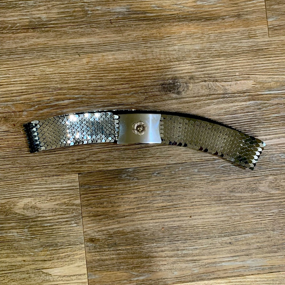 Vintage silver belt
